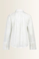 Poplin blouse met verfijnd borduurreliëf