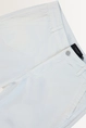 Poplin broek met wijde pijpen