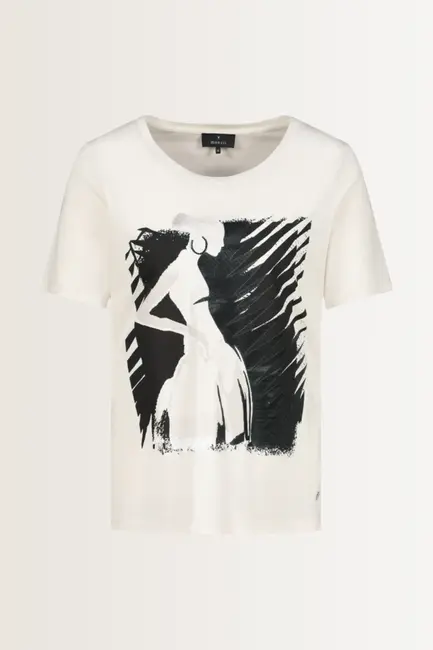 Print T-shirt met korte mouwen Monari