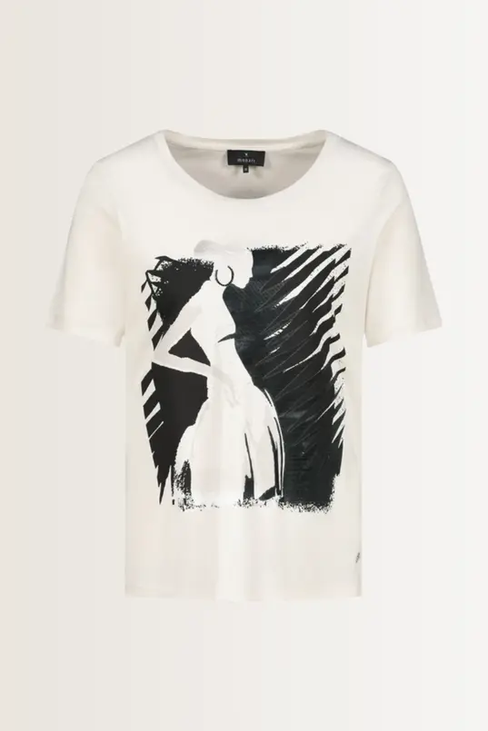 Print T-shirt met korte mouwen Monari