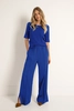Pull-on broek met pintucknaden