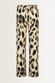 Pull-on pantalon luipaardprint