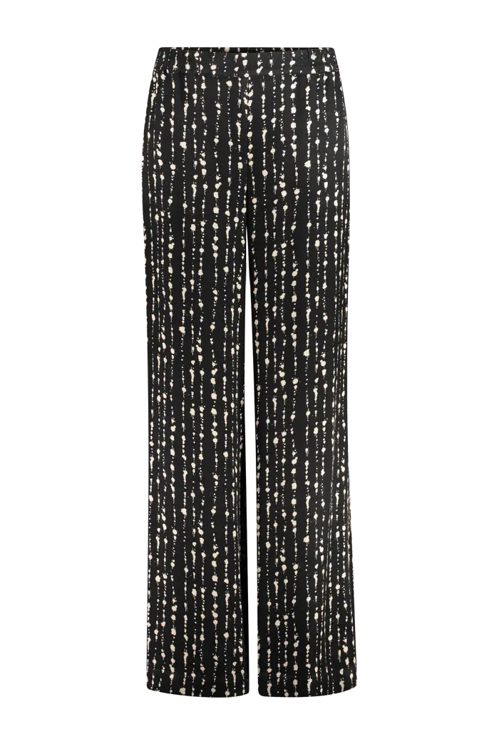 Pull-on pantalon met print