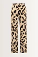 Pull-on pantalon print