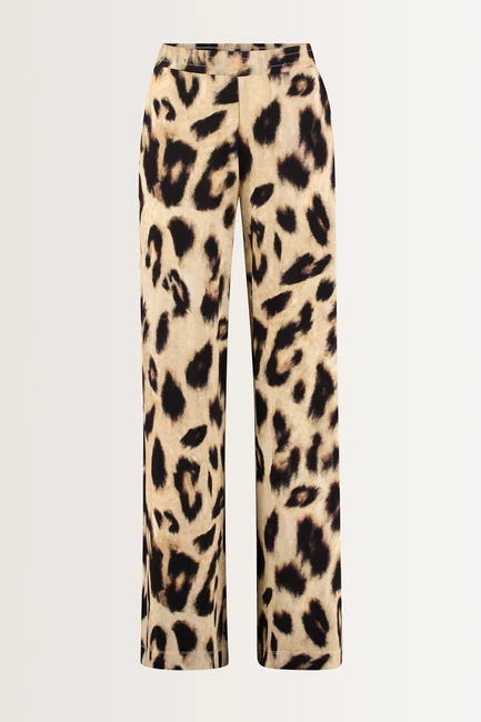 Pull-on pantalon print