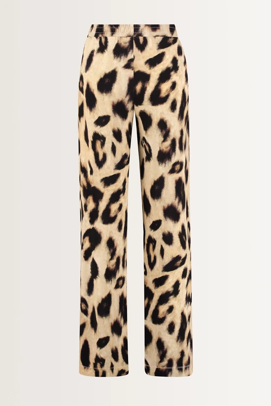 Pull-on pantalon print