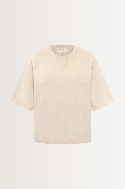 Pullover cotton boxy fit
