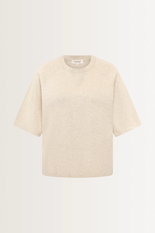 Pullover cotton boxy fit