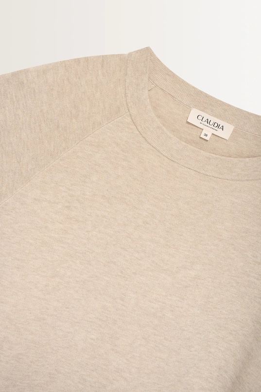 Pullover cotton boxy fit