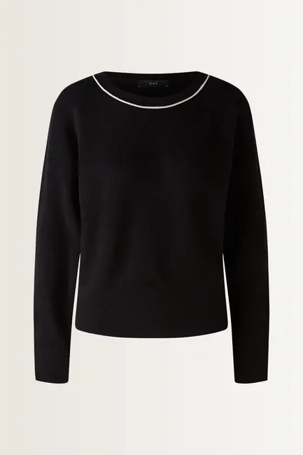 Pullover met contrasterende details OUI