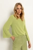 Pullover met uitlopende mouwen