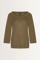 Pullover met uitlopende mouwen