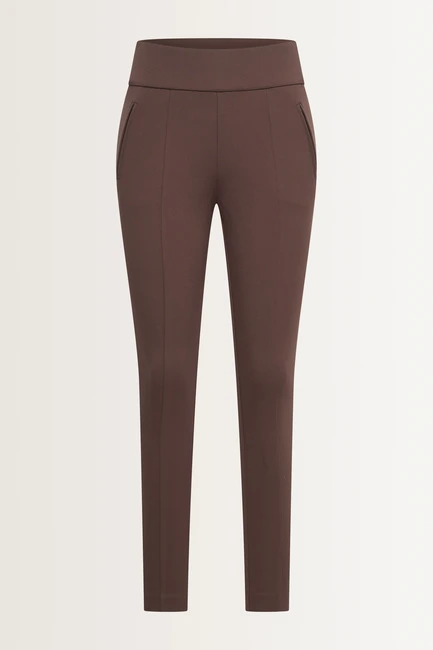 Punto stretch legging met persvouw