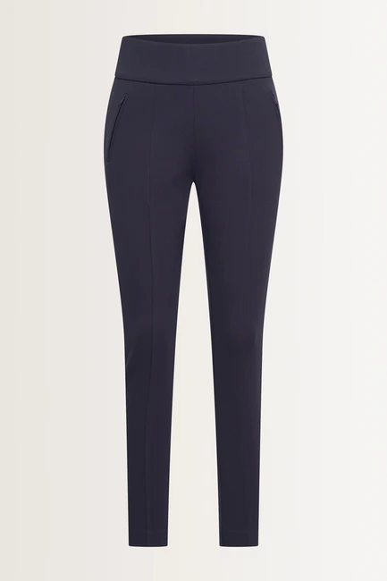 Punto stretch legging met persvouw