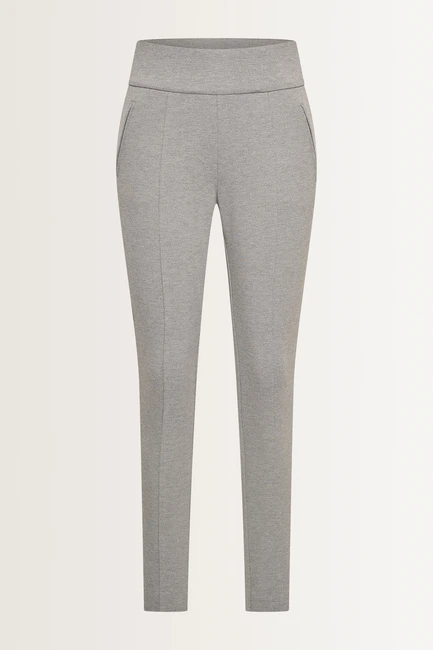 Punto stretch legging met persvouw