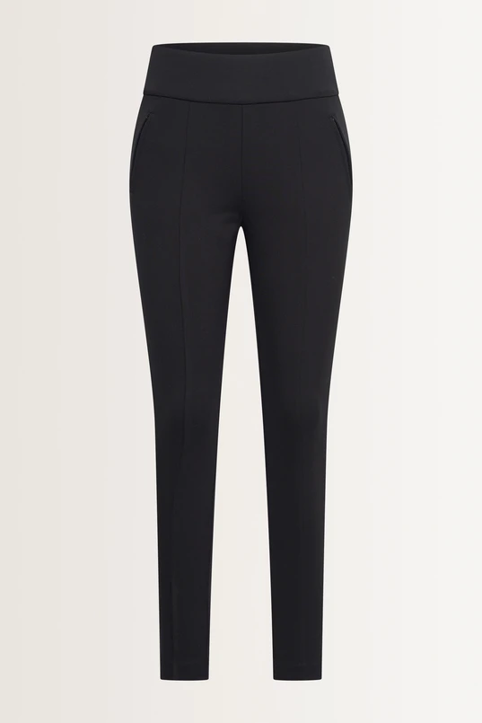 Punto stretch legging met persvouw