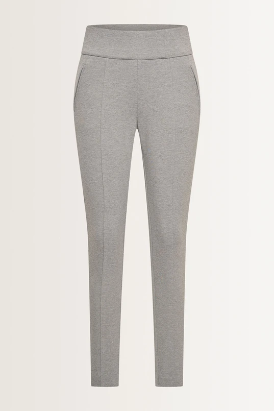 Punto stretch legging met persvouw