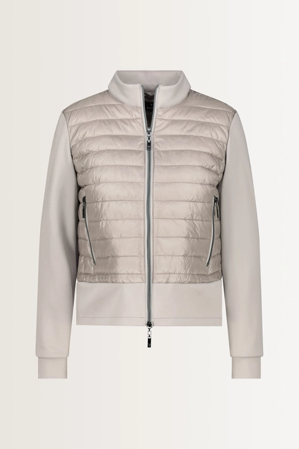 Quilted jas met opstaande kraag Monari