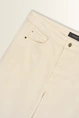 Rechte jeans met subtiel paneeleffect