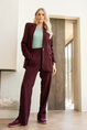 Rechte pantalon in nette snit