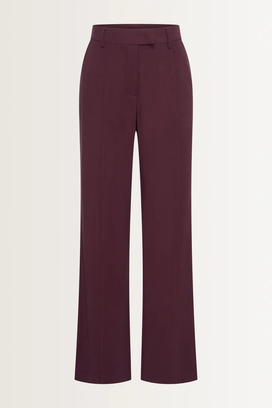 Rechte pantalon in nette snit