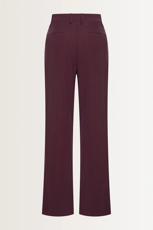 Rechte pantalon in nette snit