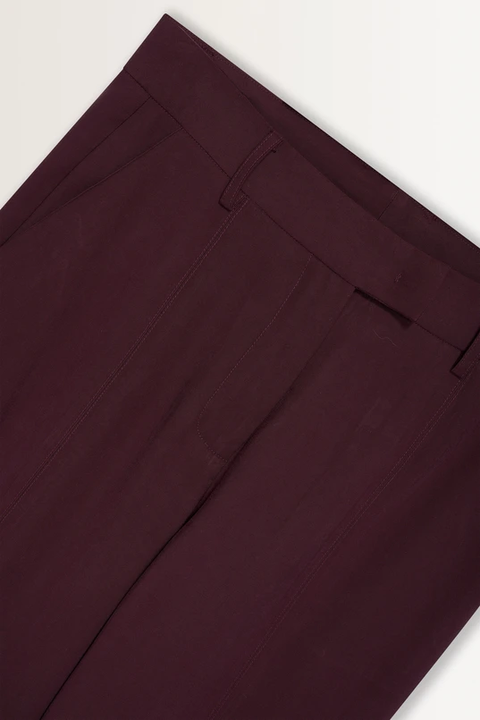 Rechte pantalon in nette snit