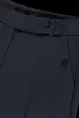 Rechte pantalon met knoopdetail