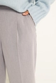 Rechte pantalon met krijtstreep