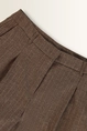 Rechte pantalon met lurexstreep