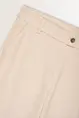 Rechte pantalon met stretch