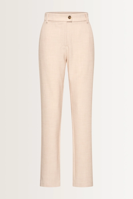 Rechte pantalon met stretch