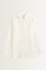 Rechtvallende linnen blouse Marc O'Polo