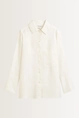 Rechtvallende linnen blouse Marc O'Polo