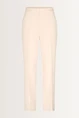 Rechtvallende pantalon met persvouwen