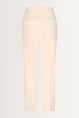 Rechtvallende pantalon met persvouwen