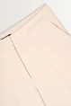 Rechtvallende pantalon met persvouwen