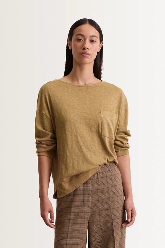 Regular fit shirt met borstzak Marc O'Polo