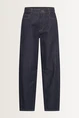 Relaxed fit barrel leg jeans