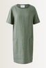Relaxed fit linnen jurk OUI