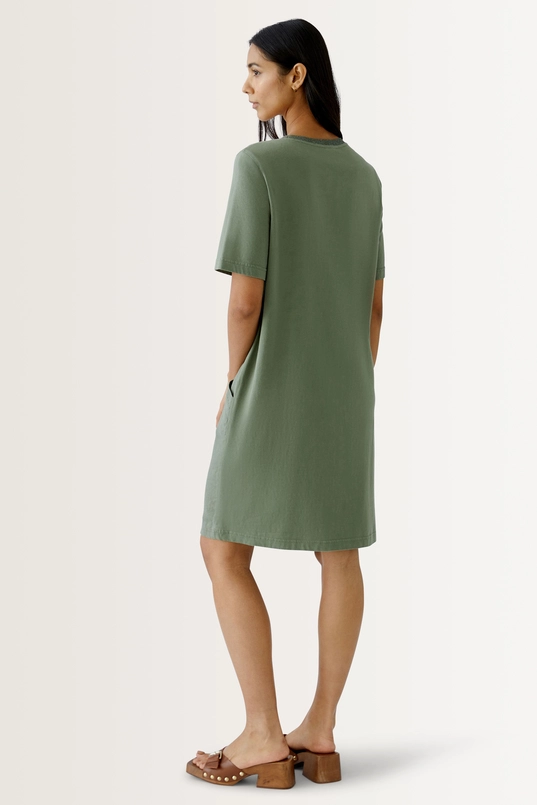 Relaxed fit linnen jurk OUI