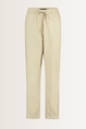 Relaxte broek met strikceintuur
