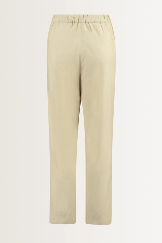 Relaxte broek met strikceintuur
