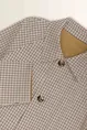 Reversible jas met ruitprint Maura
