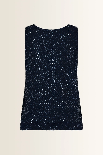Reversible top met pailetten Milord Max Mara Weekend
