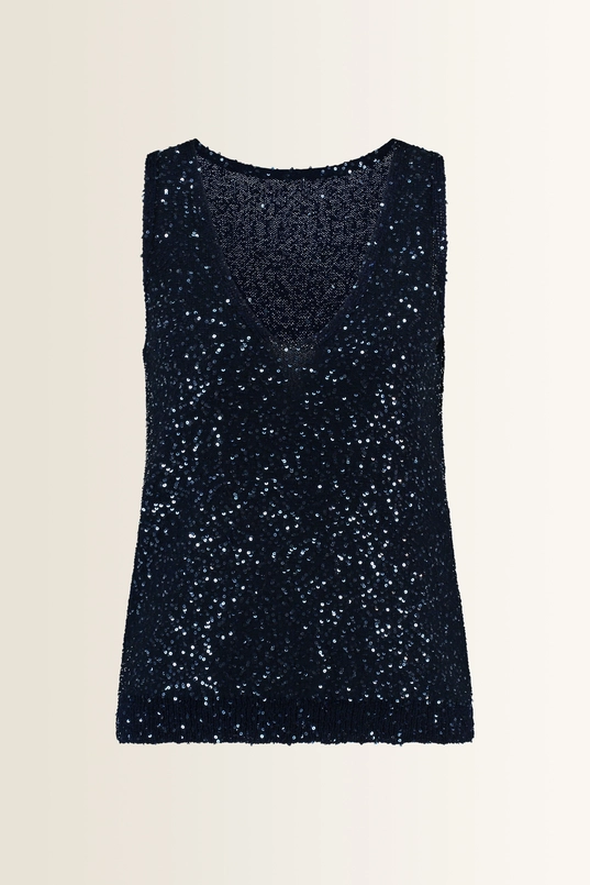 Reversible top met pailetten Milord Max Mara Weekend