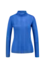 Rib top met col