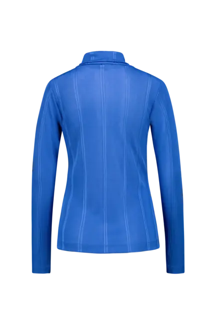 Rib top met col