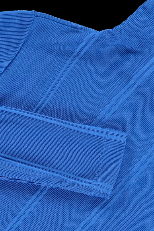 Rib top met col