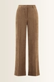 Ribcord pantalon met wijde pijp Alexis Cambio